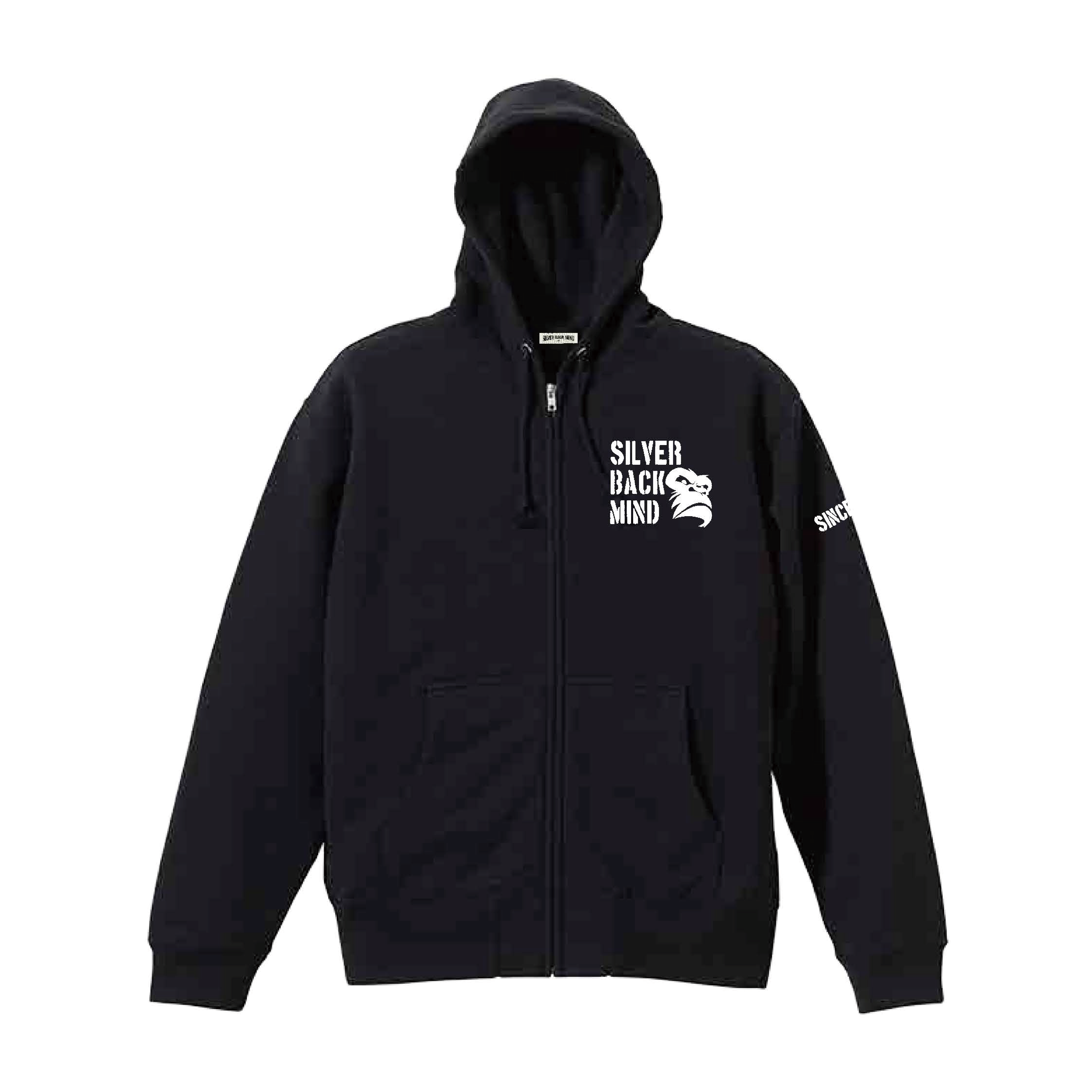 BIG LOGO ZIP – SILVERBACKMIND